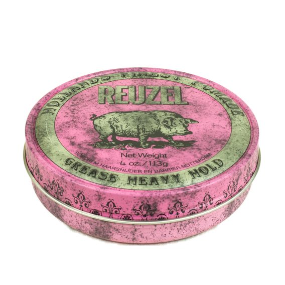 Reuzel Pink Grease Heavy Hold – pomada do włosów (113 g)