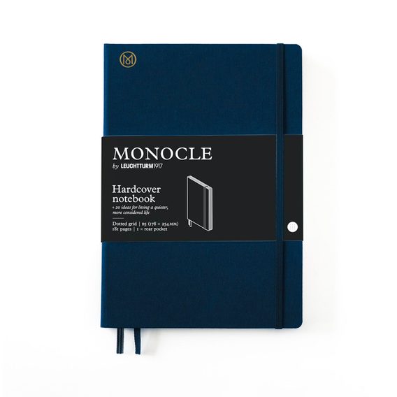 Średni notatnik MONOCLE by LEUCHTTURM1917 Composition Hardcover Notebook  - B5, twarda okładka, w kropki, 181 stron