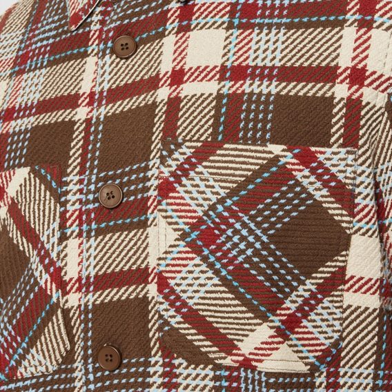 KnowledgeCotton Apparel — Checked Overshirt