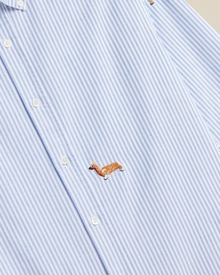 Portuguese Flannel — Oxford Embroidery Dogs