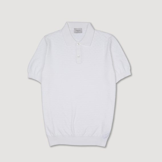 Brooksfield — Textured Polo Shirt