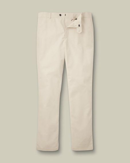Charles Tyrwhitt Ultimate Non-Iron Chinos — Ivory