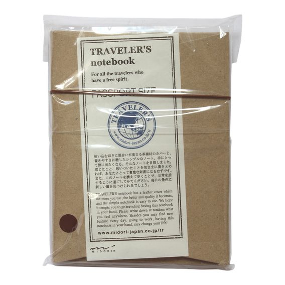 TRAVELER'S notebook – brązowy (Passport)
