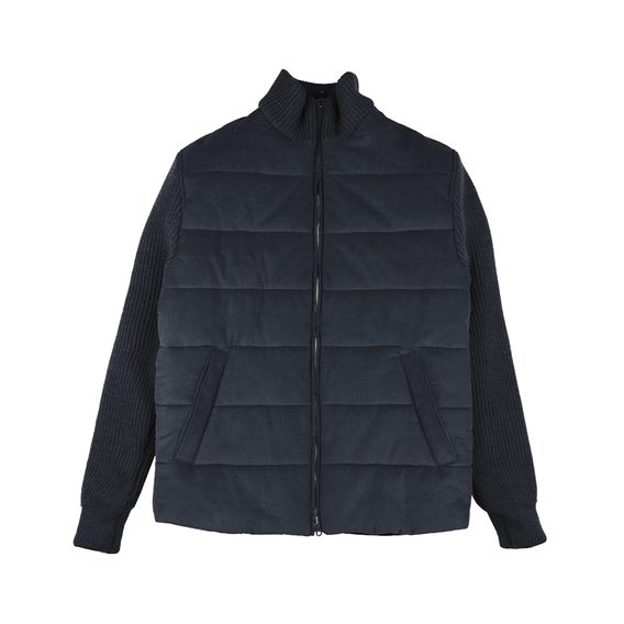 Brooksfield — Padded Plain Cotton / Corduroy Jacket