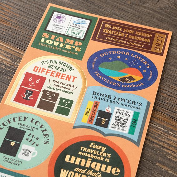 Traveler's — Customized Sticker Set 2027
