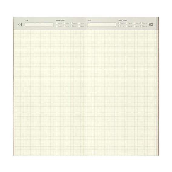 TRAVELER'S 005 — Free Diary (Daily)