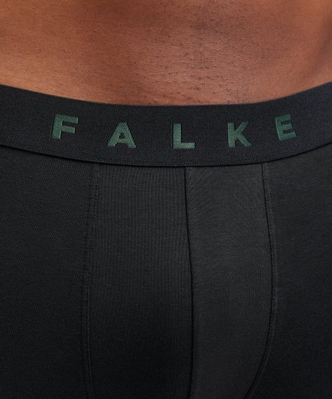 Falke 2-Pack Daily Comfort Boxers — Green/Black