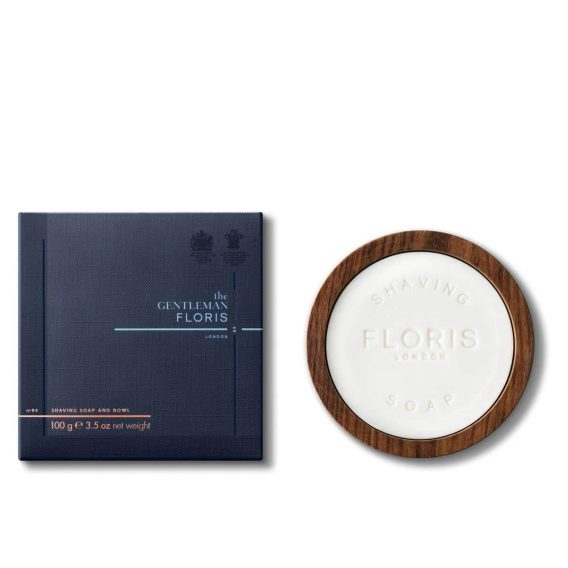 Floris Gentleman Shaving Soap & Bowl — No. 89 (100 g)