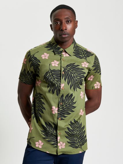 Ben Sherman — Botanical Print Shirt