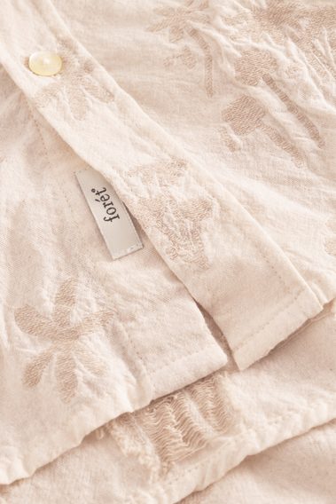 forét — Hornet Flower Jacquard Shirt