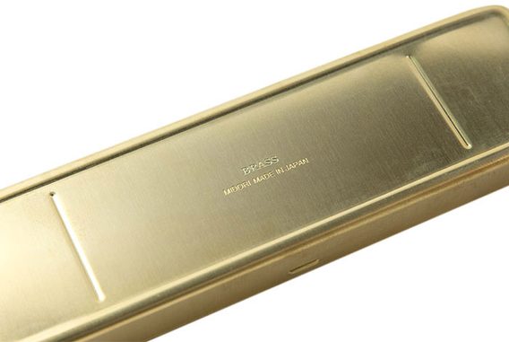 TRAVELER'S — Brass Pen Case