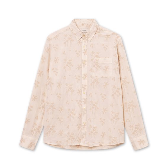 forét — Hornet Flower Jacquard Shirt