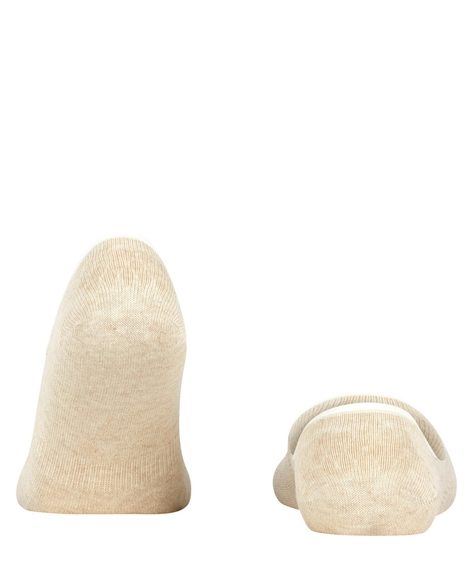 Falke Step High Cut Invisible Socks — Sand Melange