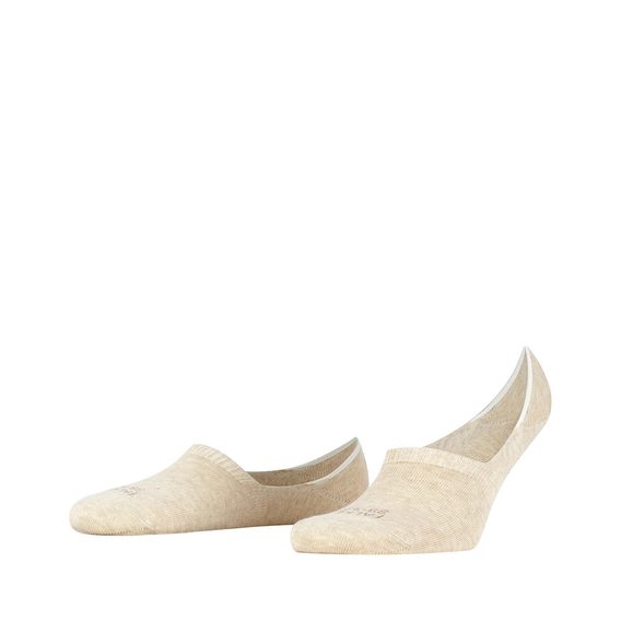 Falke Step High Cut Invisible Socks — Sand Melange