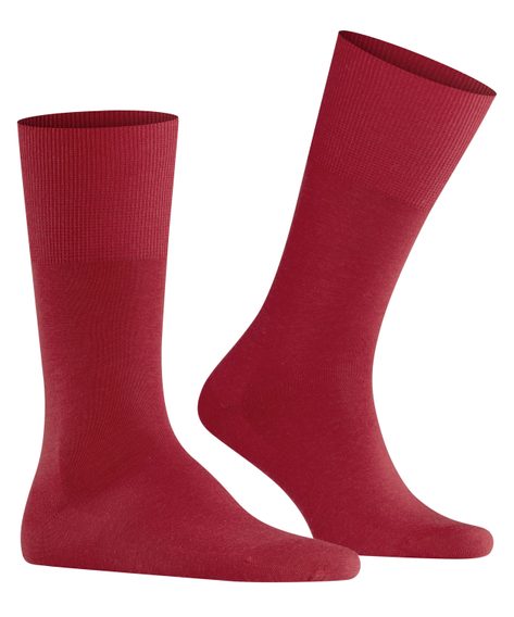 Falke Airport Socks — Scarlet