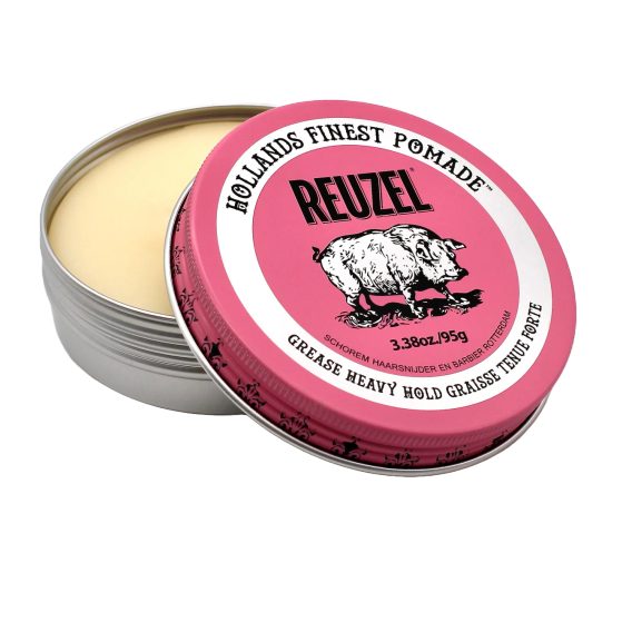 Reuzel Pink Grease Heavy Hold – pomada do włosów (113 g)