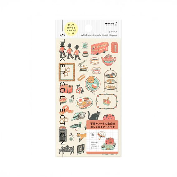 Traveler's — British Stickers (2710)