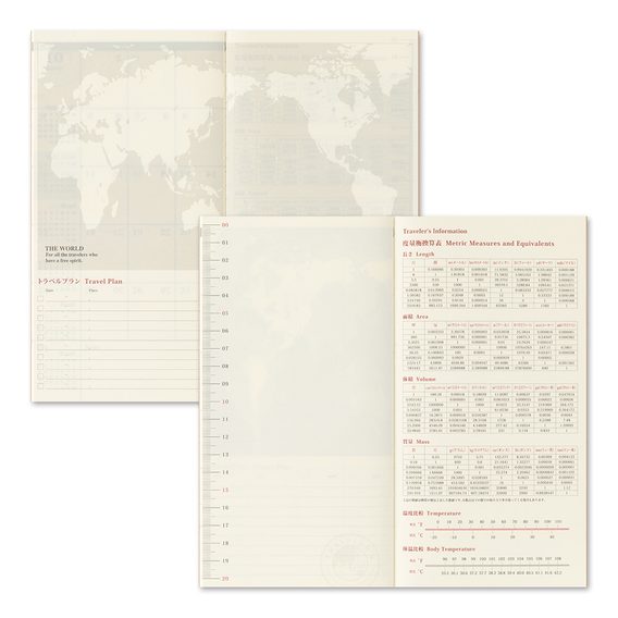 Traveler's 2027 Diary — Monthly
