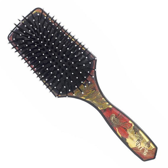Kent LPB2 — Small Floral Cushioned Paddle Brush