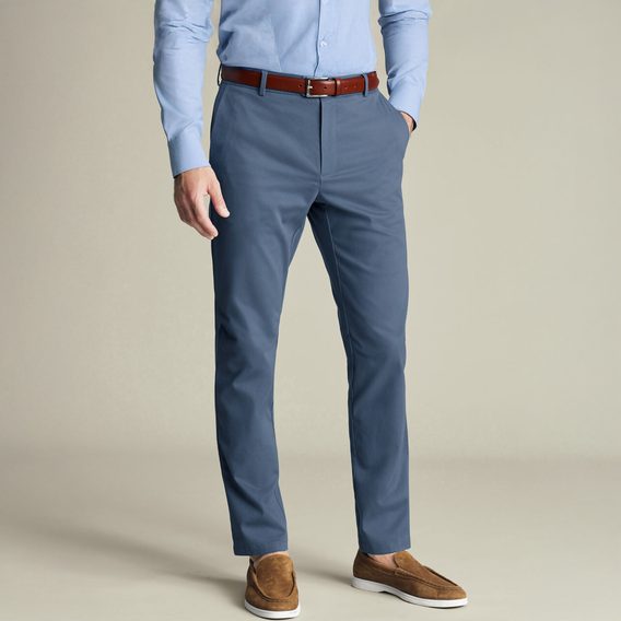 Charles Tyrwhitt Ultimate Non-Iron Chinos — Airforce Blue