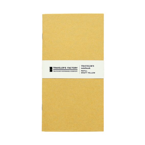 Wkład: Żółty papier kartonowy