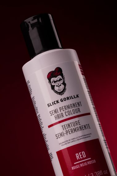 Slick Gorilla Hair Colour — Red