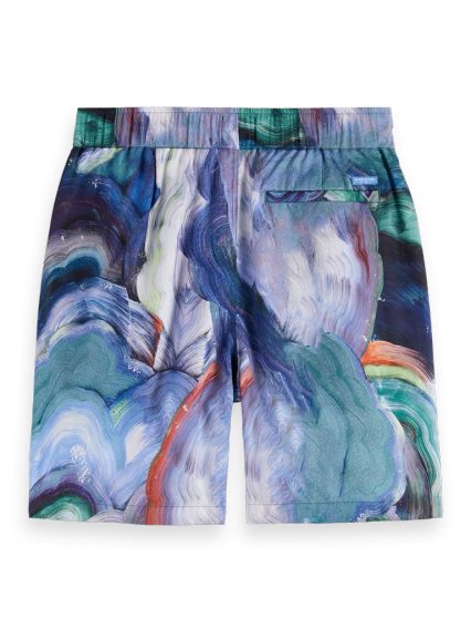 Scotch & Soda — Fave Printed Tencel Bermuda Shorts