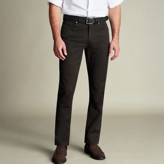 Charles Tyrwhitt 5 Pocket Jeans — Black