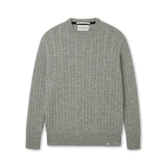 Peregrine Makers Stitch Cable Crew Jumper