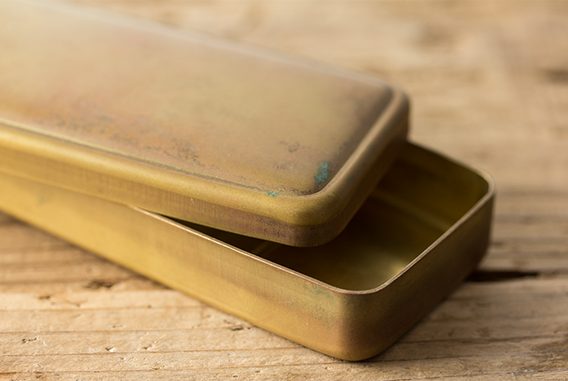 TRAVELER'S — Brass Pen Case