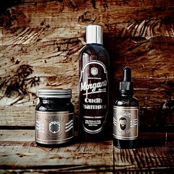 Morgan's Firm Hold Pomade - pomada do włosów o zapachu drewna agarowego (100 g)