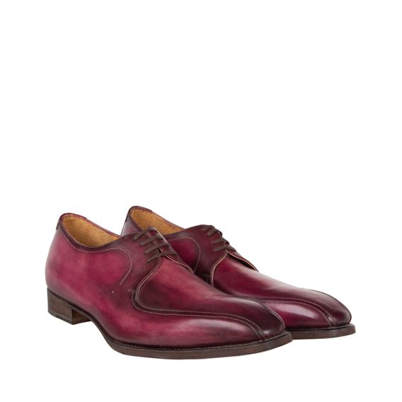 Manesy Derby — Patina Bordeaux