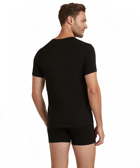 Falke ClimaWool Daily T-Shirt — Black