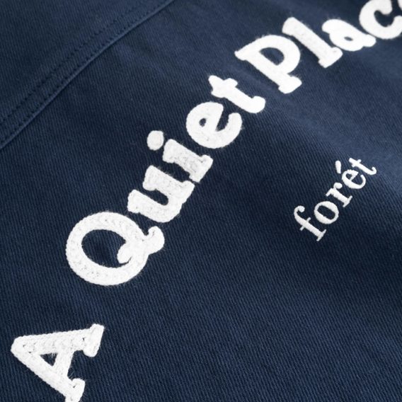 forét Angler Club Overshirt — Navy