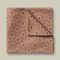 Charles Tyrwhitt Linen/Silk Geo Print Pocket Square — Camel