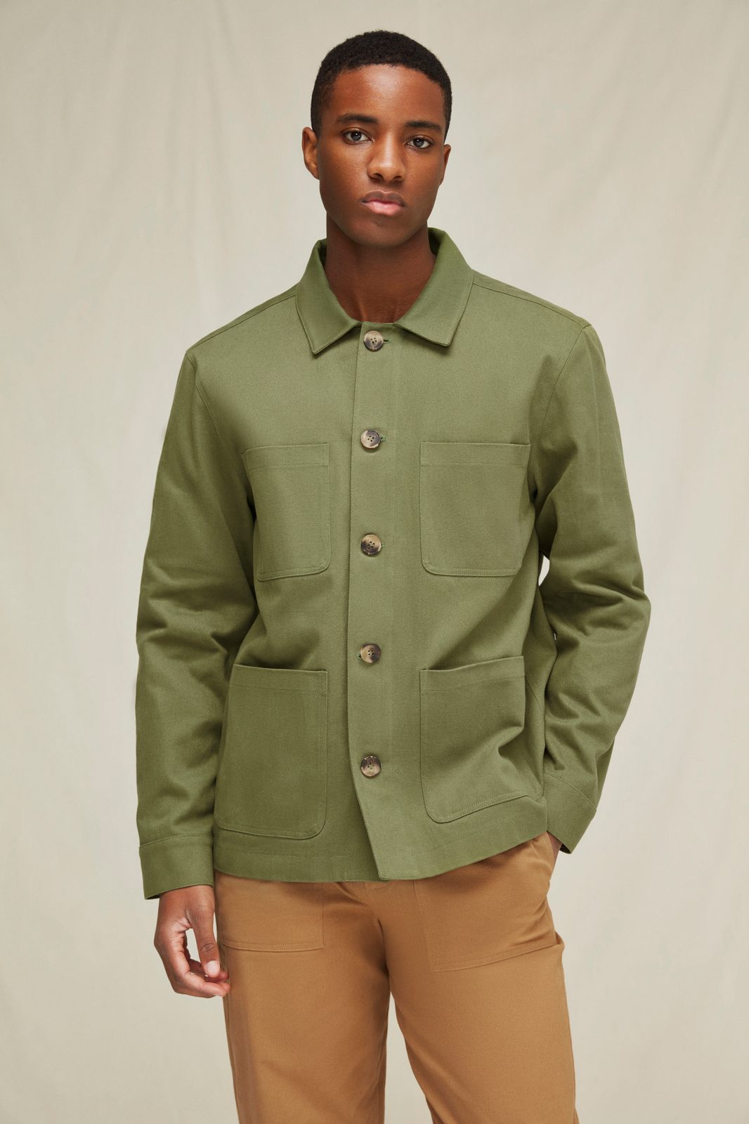 Gentleman Store - By The Oak Worker Jacket with Pockets — Green