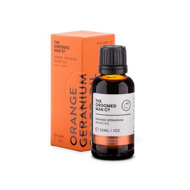 Ulei pentru barbă The Groomed Man - Orange Geranium (30 ml)