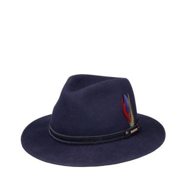 Stetson Traveller Woolfelt — Navy