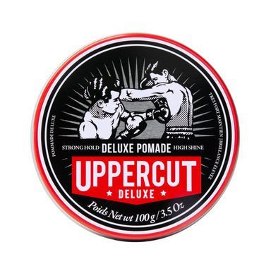 Uppercut Deluxe Pomade - pomadă cu fixație puternică (100 g)