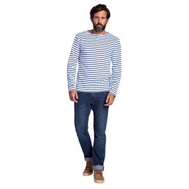 Tricou perfect John & Paul - gri deschis (V-neck)