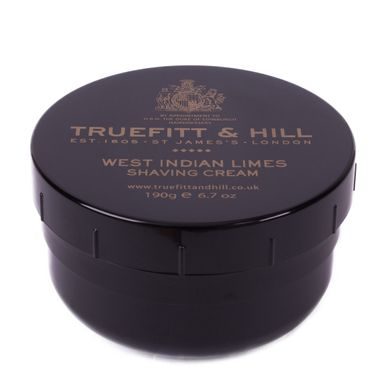 Cremă pentru bărbierit Truefitt & Hill - West Indian Limes (190 g)
