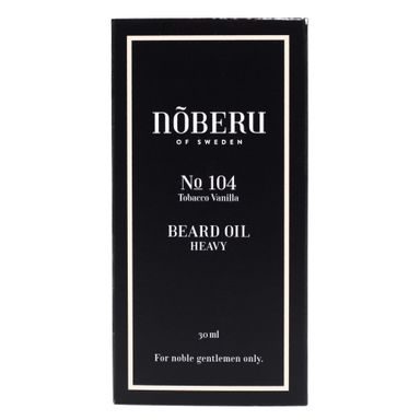 Ulei pentru barbă Noberu Heavy Tobacco Vanilla (30 ml)