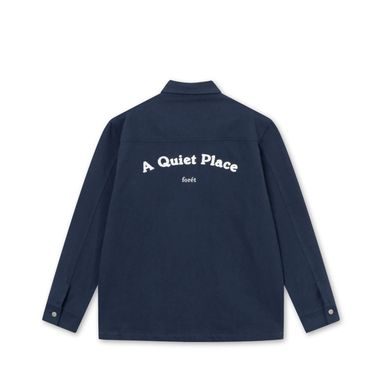 forét Angler Club Overshirt — Navy