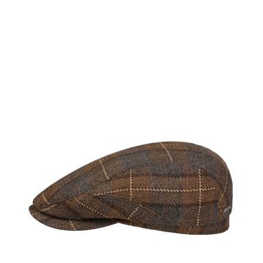 Stetson Checked Wool & Cashmere Driver Cap