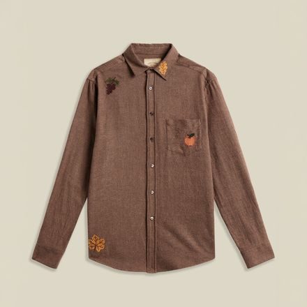 Portuguese Flannel Embroidery Flannel — Almond