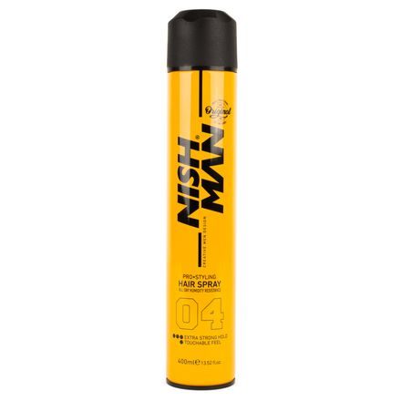 Fixativ puternic de păr Nish Man (400 ml)