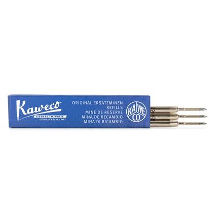 Rezervă G2 pentru rollere cu gel Kaweco Sport - albastru, medie (3 bucăți)