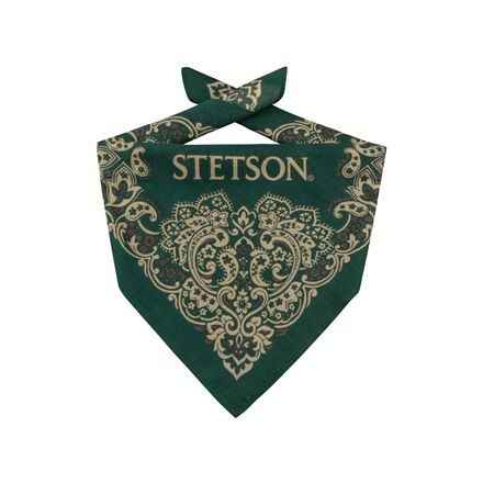 Stetson Cotton Bandana — Rifle Green
