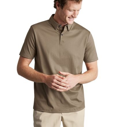 Charles Tyrwhitt Smart Jersey Polo — Mocha