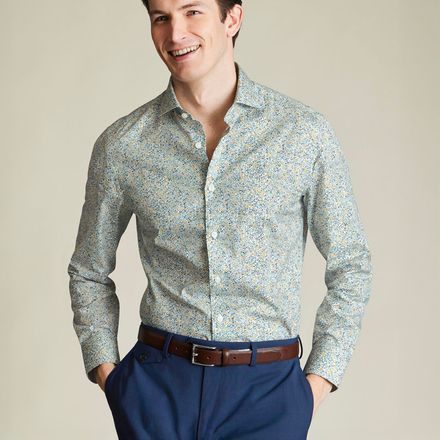 Charles Tyrwhitt Made with Liberty Fabric Floral Shirt
